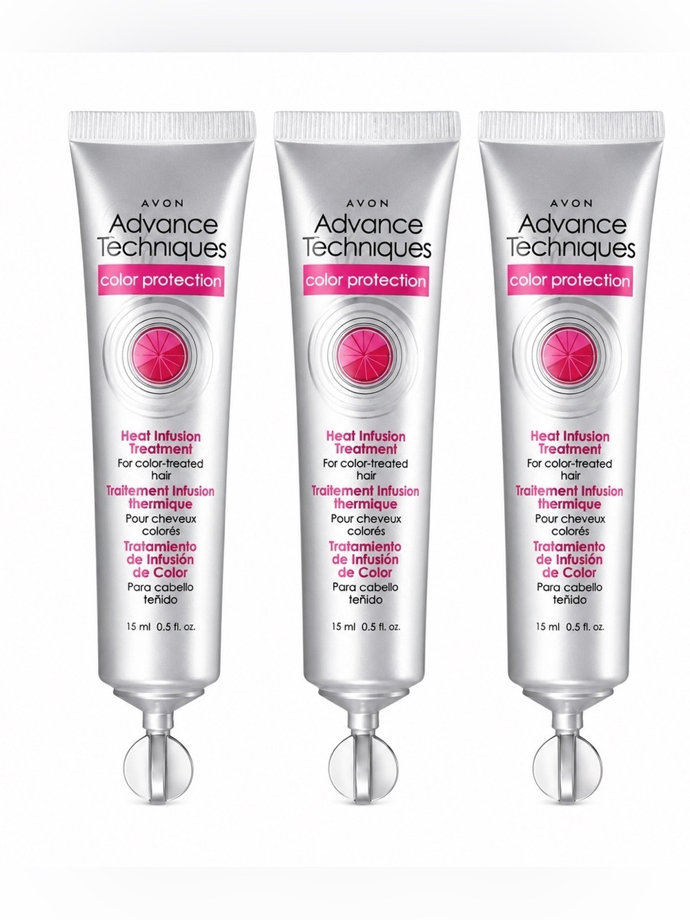 AVON TECHNIQUE HEAT INFUSION TREATMENTS 3 PK (NEW WITH TAGS)
